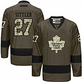 Glued Toronto Maple Leafs #27 Darryl Sittler Green Salute to Service NHL Jersey,baseball caps,new era cap wholesale,wholesale hats